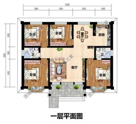 酷家乐怎么做室外平房？（平房别墅室内设计图片）