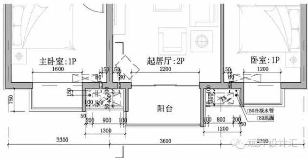 东户西户空调机位划分？（户型设计室内空调位置）