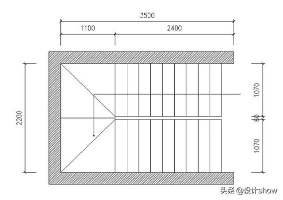 自建房层高3.6米宽2.7米深3.8米楼梯怎么设计？（层高3.8楼梯设计）