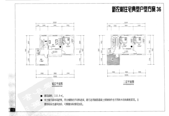农村建房有户型图就可以了吗？（新农村住宅典型户免费设计）