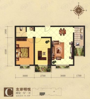 步梯86平米够用吗？（86平米的户型设计）