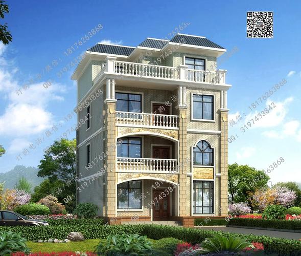 自建房三层半和四层的区别？（广东农村自建房设计图三层半）
