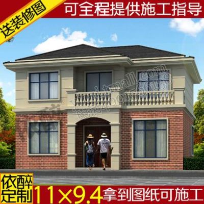 农村两层自建房大概多少钱？（免费农村房屋两层设计图）