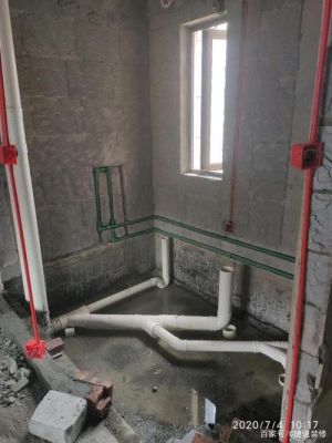 一般楼房水管道布局？（厕所下水管路设计）