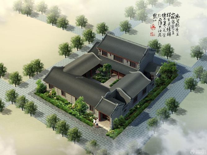 现代四合院别墅设计什么风格好看？（2018 现代别墅设计）
