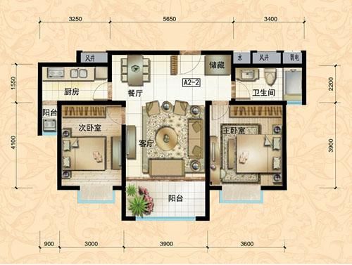 品字形中间户凸出户型布局？（品字型小户型设计）