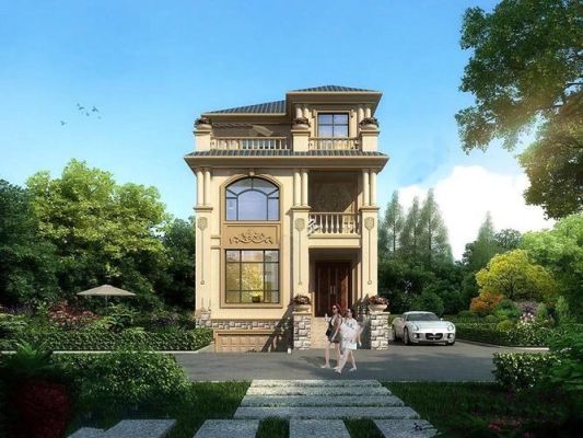 农村500平米的宅基地，适合建什么样的别墅？（简约小别墅设计图片大全2015图片大全）