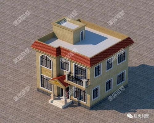 两层自建房未飘檐怎么弄？（简易平顶二层楼设计）