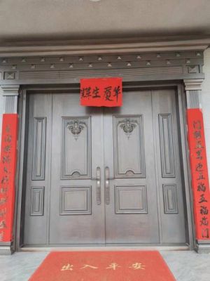 自建房的大门什么款式好看？（自建房大门口怎么设计图片）