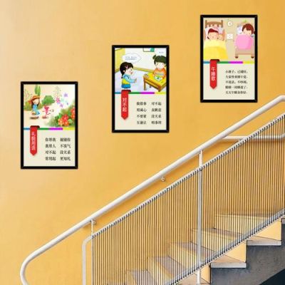 小学教学楼走廊装饰画用什么画好？（小学走廊照片设计图片）