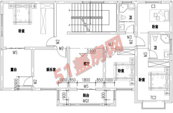 6x16米二层农村自建房？（农村别墅设计图16*10）