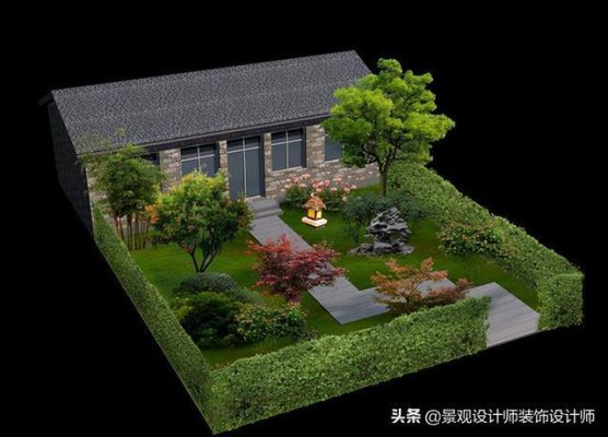 农村长方形的院子怎样设计？（小院布局设计图）