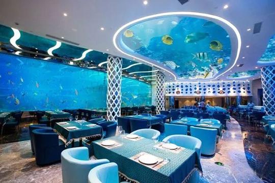 上海海昌海洋公园餐厅有团购吗？（国外海底主题餐厅设计）
