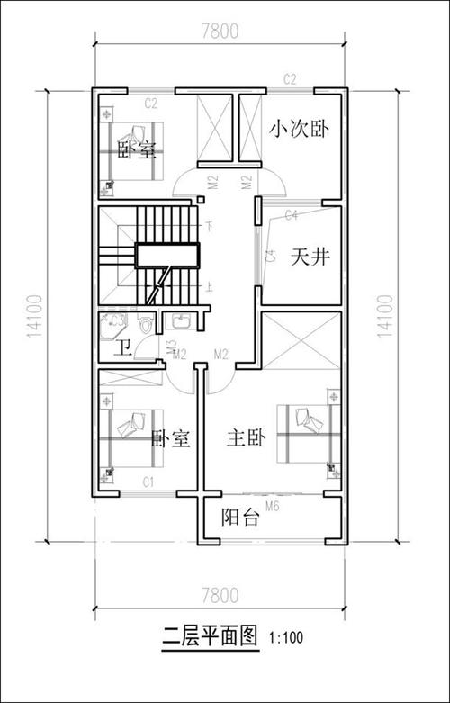 8米深10米宽自建房怎么设计才漂亮？（8x12设计图）