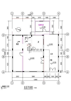 建筑面积90平米实用面积多少？（农村自建房设计图纸 占地90）