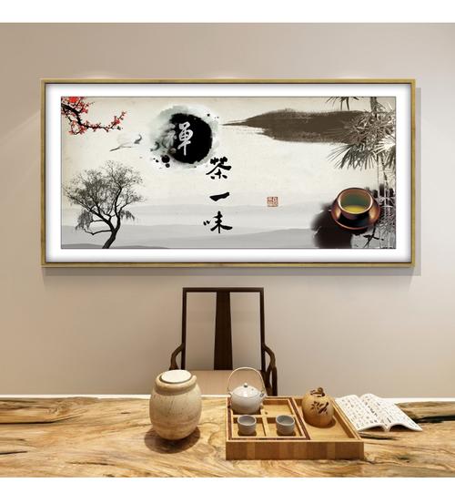 茶室用什么字画最好？（茶楼室内造景设计）