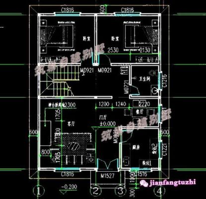 农村自建房一层房顶钢筋间距？（单层自建房房顶设计图）