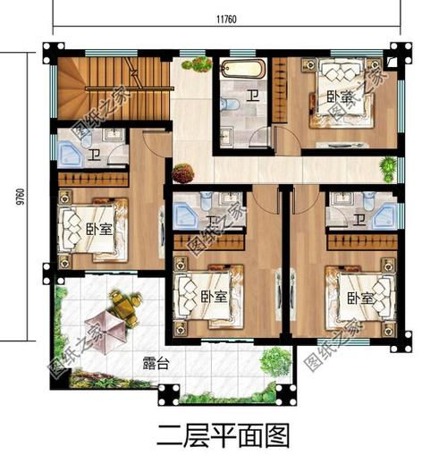 建一间120平方的别墅要多少钱？（120方农村别墅设计图）