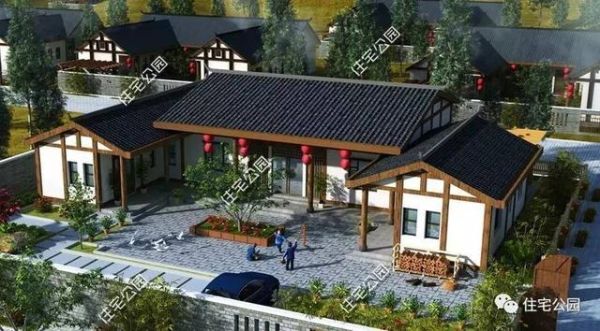 农村东西厢房怎么建？（现代三合院设计）