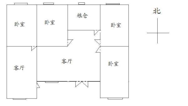 劏房一般多少面积？（123平方出租房设计图）