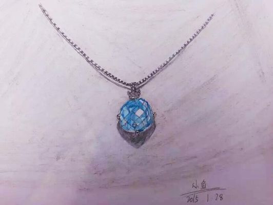 珠宝首饰简单画法？（饰品设计手稿素描）