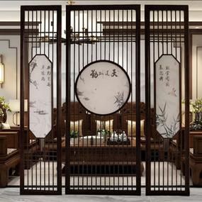 实木花格怎么安装？（室内花格设计图）