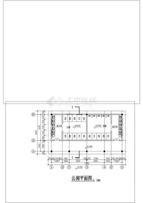 公厕设置标准？（公厕完整设计图）