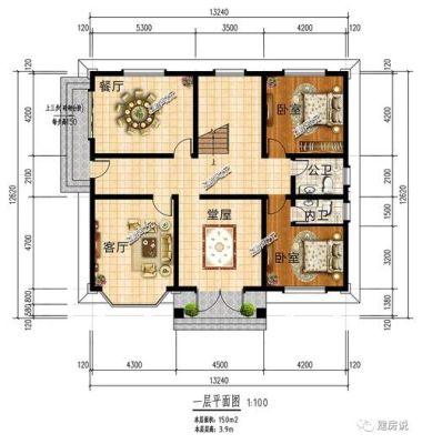 农村自建房堂屋多宽比较好？（农村带堂屋房屋设计图）