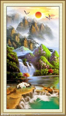 风景画的设计说明句子？（风景画设计说明）