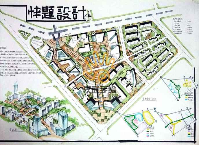 考研快题三小时画不完的多吗？（快题设计手绘效果图）