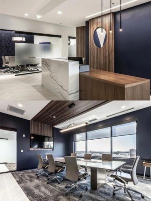 办公和住宅区别？（现代化办公室设计简约）