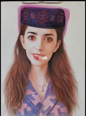 彩铅手绘写实肖像画卖价多少一副？（产品手绘设计图片彩铅）
