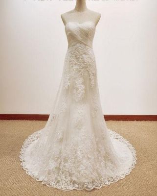 适合体形偏瘦的婚纱？（简约又简单婚纱设计图）