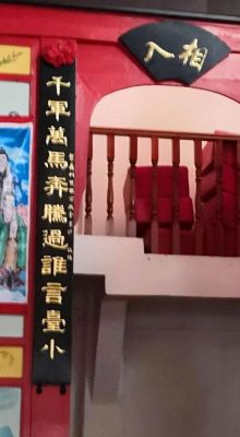 农村白事戏台上的对联有什么？（农村戏台设计图）