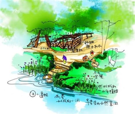 宜昌灯展游玩方案？（街道游园设计手绘）